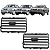 Par Saida De Ar Difusor Saveiro Gol Parati G3 1999 2000 2001 2002 2003 2004 2005 - Imagem 1