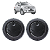 Par Difusor De Ar Ford Ecosport 2008 Até 2012 - Imagem 1