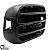 Par Difusor De Ar Lateral S10 E Blazer 2001 Até 2011 Preto - Imagem 2