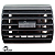 Difusor De Ar Central Fit 2004 2005 2006 2007 2008 Cinza - Imagem 5