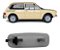 Lanterna Luz Teto Vw Fusca Brasília 1967 Até 1977 - Imagem 1