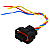 Conector Plug 3 Vias Bobina De Ignição Sensor Pressão Fiat Gm Vw Renault - Imagem 2