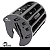 Difusor Saida De Ar Lateral Clio 2000 01 02 03 04 05 06 07 A 2016 Preto - Imagem 2