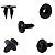 Kit 12 Presilhas Para Barro Dianteiro Hb20 Hb20s Hb20x 2013 Até 2019 - Imagem 1
