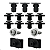Kit 15 Presilhas Para Barro Corolla Fielder 2002 2003 2004 2005 2006 2007 2008 - Imagem 1