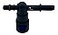 Conector Engate Rápido Filtro Combustível  08MM X 10MM Fox Spacefox Gasolina - Imagem 3