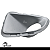 Moldura Farol Milha Prata Com Milha Punto 2007 2008 2009 2010 2011 2012 - Imagem 11