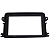 Moldura Painel Central Multimidia 2 DIN Jetta Amarok Fusca 12 Tiguan 07 A 10 Gol e Saveiro G7/G8 Passat Variant - Imagem 4