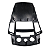 Moldura Multimidia 7 Pol 2 DIN Padrão Chines Japones Hyundai I30 2009 2010 2011 2012 Ar Analógico - Imagem 6