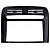 Moldura 2 DIN Chines e Japones Punto 2008 2009 2010 2011 2012 Black Piano - Imagem 5