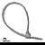 100 Abraçadeira  Nylon Preta 151 X 3,7MM Universal - Imagem 11