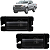 Par Lanterna De Placa Mitsubishi L200 Triton 2007 A 2023 C/soquete - Imagem 1