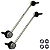 Kit 02 Bieleta Dianteira Audi A1 A2 Todos Crossfox 2005 Em diante Fox 2004 Até 2010 - Imagem 1