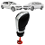 Manopla Cambio Automático Golf 2014 Até 2020 Amarok Jetta Tiguan Fusca Passat Polo Virtus Nivus 2011 Até 2025 - Imagem 1