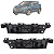 02 Suporte Guia Para Choque Dianteiro IX35 2011 Até 2015 - Imagem 1