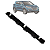Suporte Guia Para Choque Traseiro IX35 2011 Até 2015 - Imagem 1