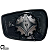 Subconjunto Lente Retrovisor Direito HB20 2013 Até 2019 Com Base - Imagem 2
