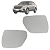 Par Lente Espelho Retrovisor Com Base Hyundai Creta 2017 Até 2023 Original - Imagem 1