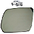 Subconjunto Lente Espelho Retrovisor Com Base Ranger 2023 2024 Esquerdo Original - Imagem 1