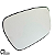 Lente Espelho Retrovisor Com Base Toyota Corolla 2003 Até 2008 Original - Imagem 3