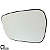 Lente Espelho Retrovisor Com Base Toyota Corolla 2003 Até 2008 Original - Imagem 9
