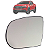 Lente Espelho Retrovisor Com Base Fiat Toro 2016 Até 2023 Original - Imagem 7
