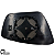 Par Lente Espelho Retrovisor Com Base Ford Ka 2015 Até 2024 Original - Imagem 3
