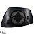 Par Lente Espelho Retrovisor Com Base Ford Ka 2015 Até 2024 Original - Imagem 2