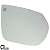 Lente Espelho Retrovisor Base Pulse 2022 2023 2024 Original - Imagem 1