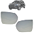 Par Lente Retrovisor Pulse 2022 2023 2024 Original - Imagem 1