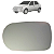 Lente Espelho Retrovisor Base Palio 2001 2002 2003 Original - Imagem 7