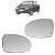 Par Lente Do Espelho Retrovisor Base Gol G2 1995 Até 1999 Original - Imagem 1