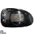 Par Lente Do Espelho Retrovisor Base Gol G2 1995 Até 1999 Original - Imagem 2