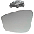Lente Espelho Retrovisor Com Base Gol G5 2009 Até 2013 Original - Imagem 1