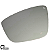 Lente Espelho Retrovisor Com Base Gol G5 2009 Até 2013 Original - Imagem 3