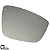 Lente Espelho Retrovisor Com Base Gol G5 2009 Até 2013 Original - Imagem 7