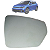 Lente Espelho Retrovisor Com Base Polo 2018 Até 2023 Virtus 2018 Até 2022 Original - Imagem 1