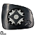 Lente Espelho Retrovisor Base Renault Logan Sandero 2009 Até 2014 - Imagem 2