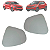 Par Lente Espelho Retrovisor Base Fiat Argo Cronos 2017 Até 2023 - Imagem 1