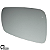 Lente Espelho Retrovisor Com Base Gol G3 1999 Até 2003 - Imagem 2