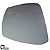 Lente Espelho Retrovisor Com Base T-Cross Nivus 2021 Até 2024 - Imagem 3