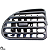 Difusor De Ar Painel Peugeot 206 2001 Até 2010 Central Esquerdo - Imagem 3