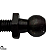 Kit 04 Parafusos M6 Esférico Com Porca Amortecedor Porta Malas Universal - Imagem 3