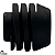 Par Batente Regulagem Portas Civic City CRV Fit HRV WRV - Imagem 3