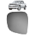 Lente Espelho Retrovisor Com Base  Amarok 2011 Até 2016 - Imagem 1