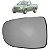 Lente + Base Espelho Retrovisor Corsa 2002 Até 2012 Montana 2003 Até 2010 - Imagem 7