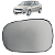 Lente Espelho Do Retrovisor Base Clio Logan 2007 Até 2009 - Imagem 1