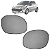 Par Lente Espelho Retrovisor Base 206 207 C3 2004 Até 2014 - Imagem 1