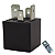 Relé Auxiliar 12V 4 Terminais 80A Com Resistor - Imagem 1