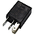 Rele Auxiliar 5 Term. 24v 30/40a Mini Preto - Imagem 1